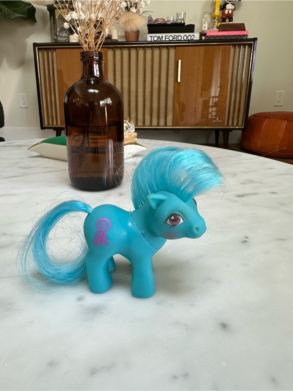 Vintage Generation 1 My Little Pony Baby Blue Ribbon